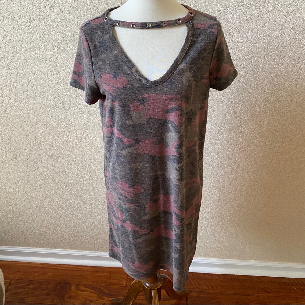 camo dress